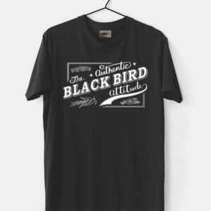 Playera Black Bird Vintage